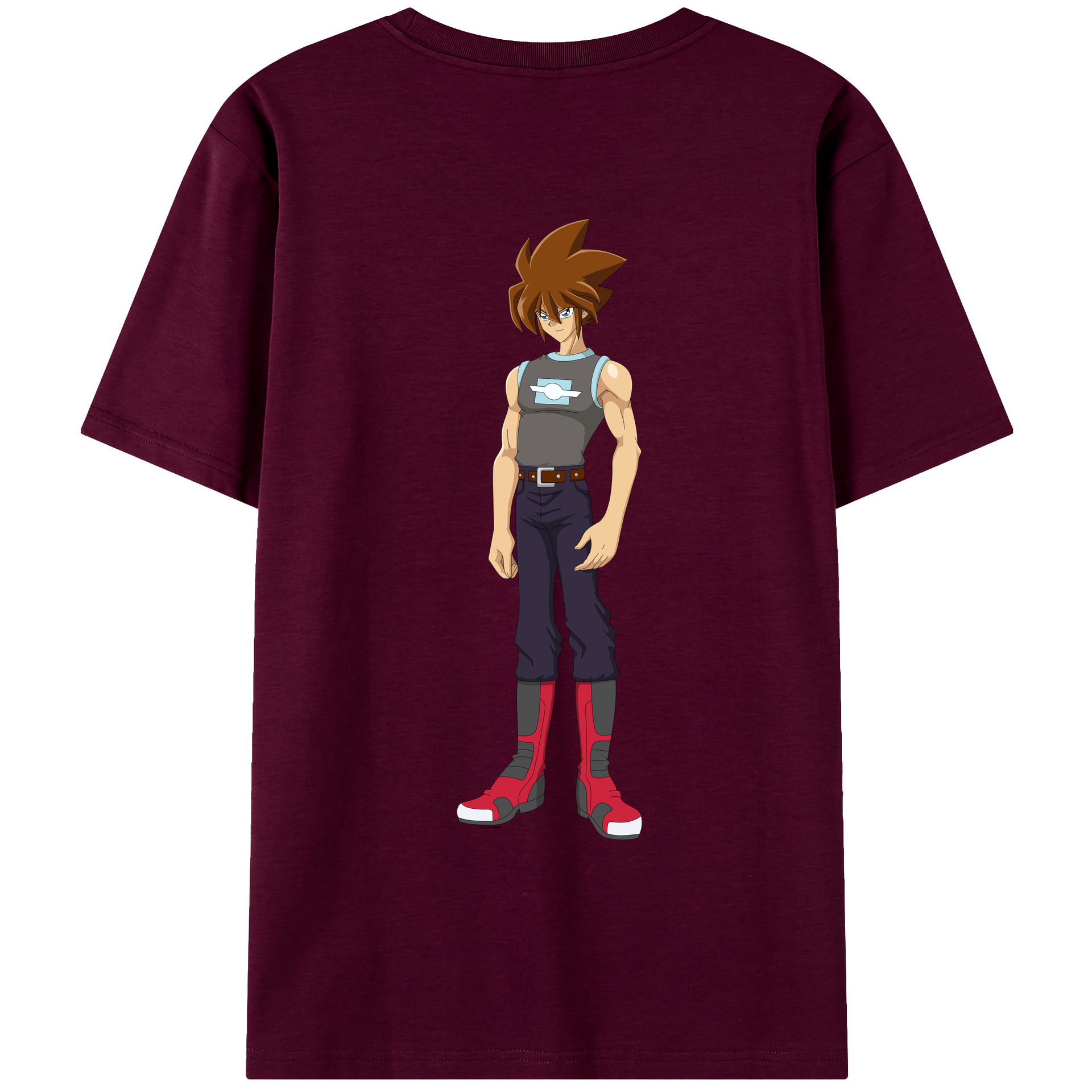 （画像用） 遊☆戯☆王 Yu-Gi-Oh! レディース半袖Tシャツ(バックプリント)